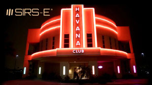 havana night club led installation