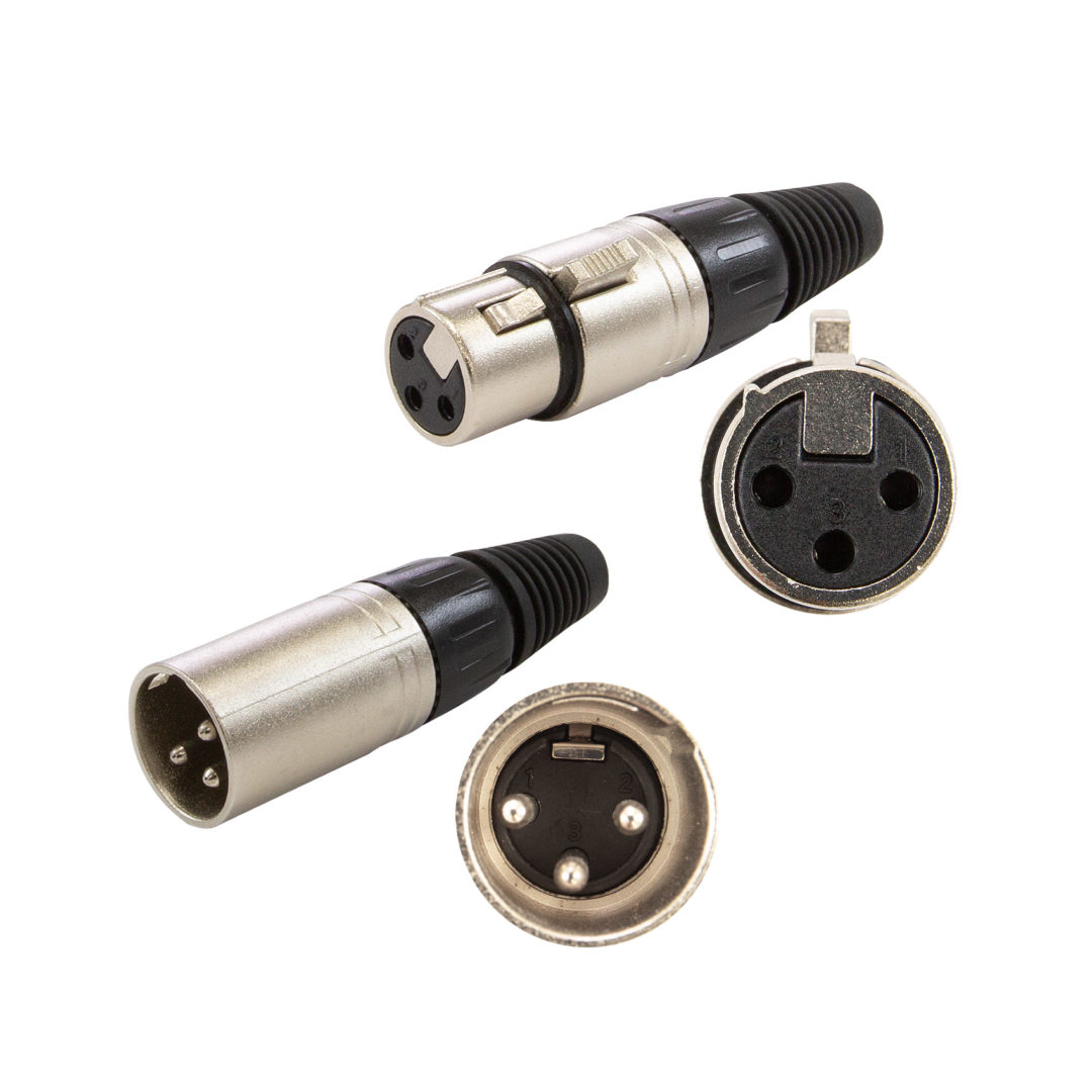 Van Damme & Neutrik - Cavo di ingresso da jack mono a maschio XLR a jack bilanciato, 4 m, colore: Nero Van Damme & Neutrik - Cavo di ingresso da jack mono a maschio XLR a jack bilanciato, 4 m, colore: Nero
