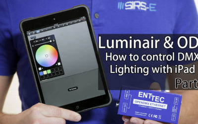 pizza Jeg har erkendt det Solformørkelse Luminair & ODE: DMX Lighting with iPhone iPad How-To Part 1 – SIRS  Electronics, Inc.