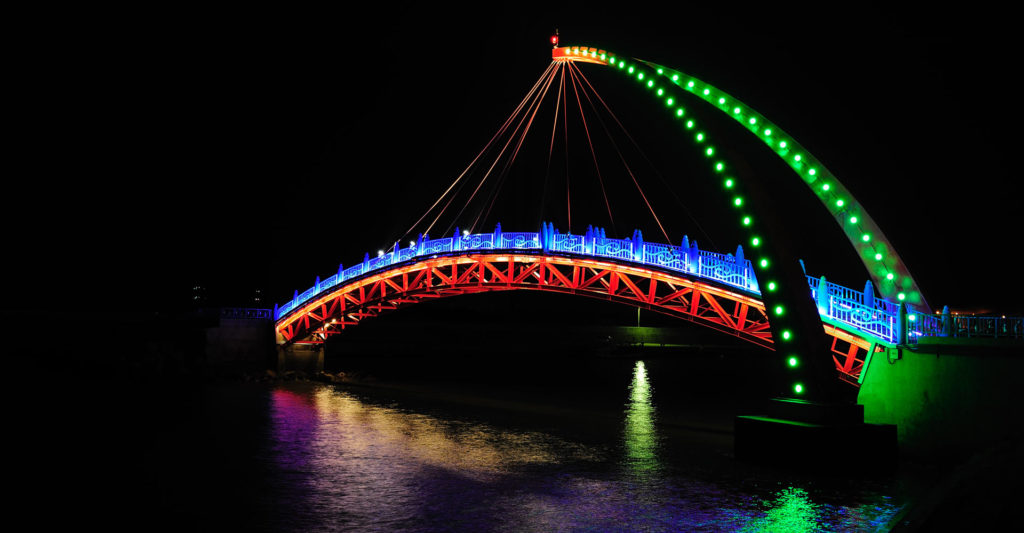 Bridge lighting design