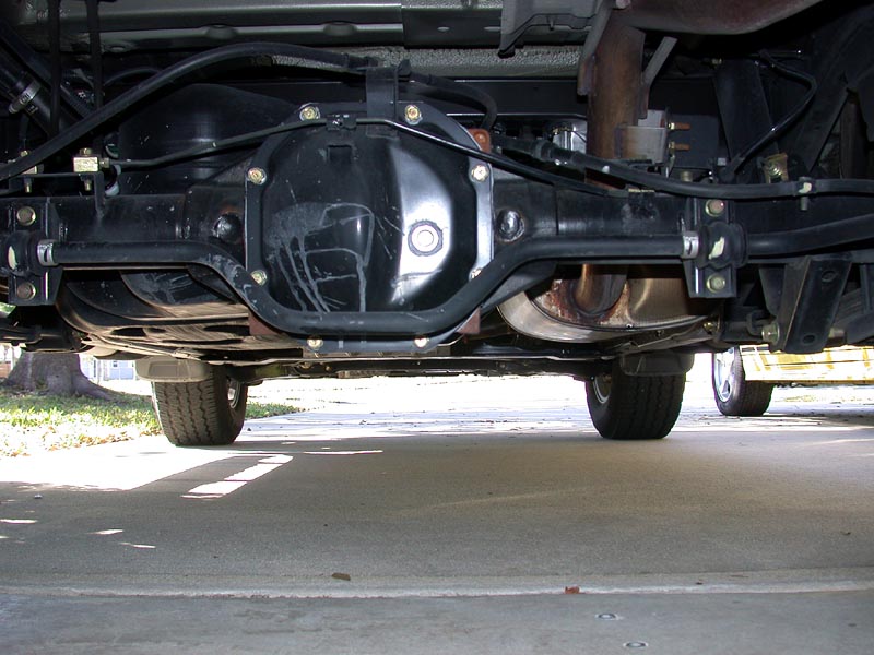 Clean Undercarriage