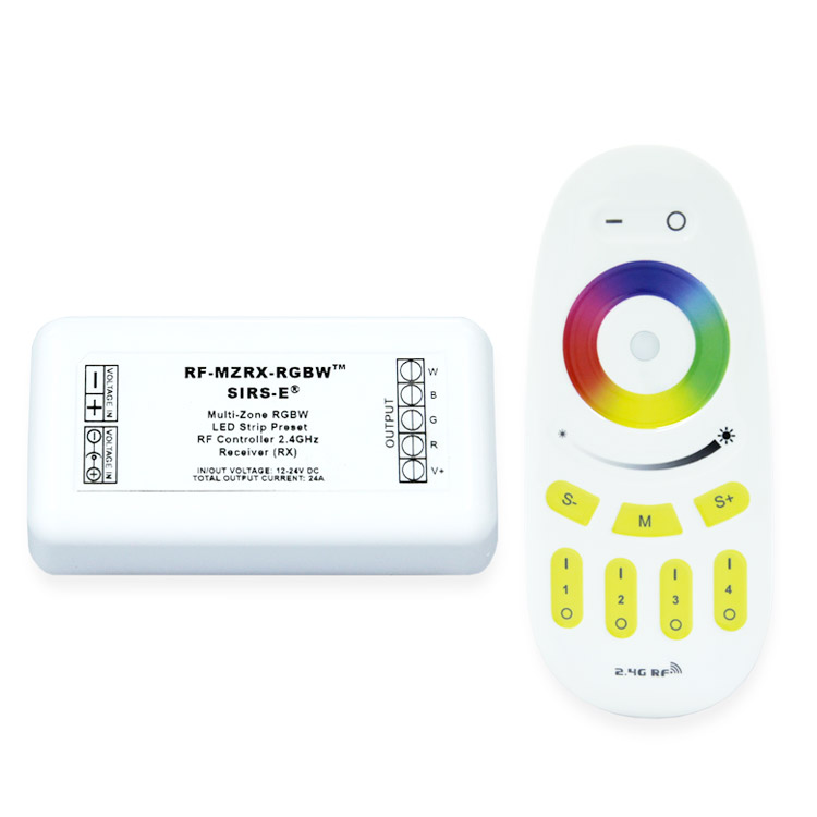 Wireless RGBW Multi-Zone LED Handheld Remote Controller - Control Multiple  RGBW LED Lights from a Single Location