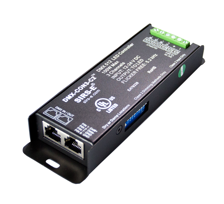 sin parpadeo DMX amortiguador suave para DC12-24V RGB Utilice LED Strip JennyHedy DMX Decoder 30A RGB 3 canales DMX-512 controlador LED