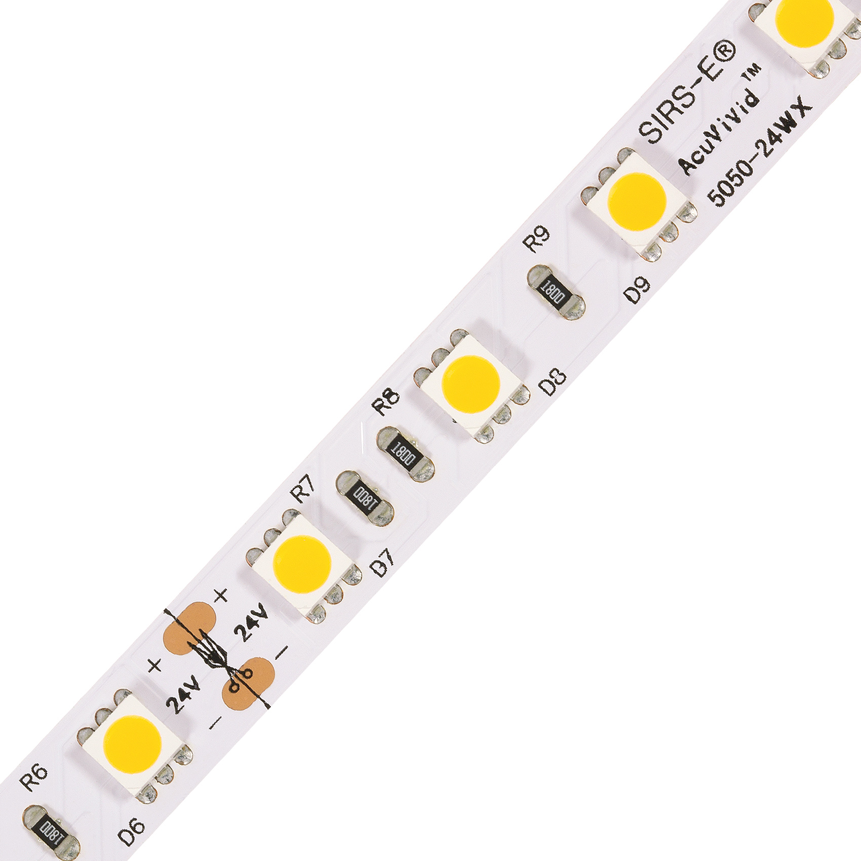 High Quality White LED Strip AcuVivid™ (2700K) CV - SIRS Electronics, Inc.