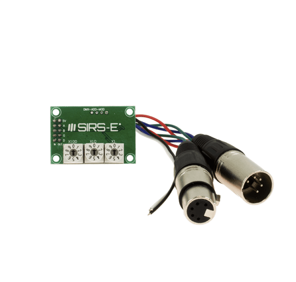 DMX Address Module & Tool SIRS Electronics, Inc.