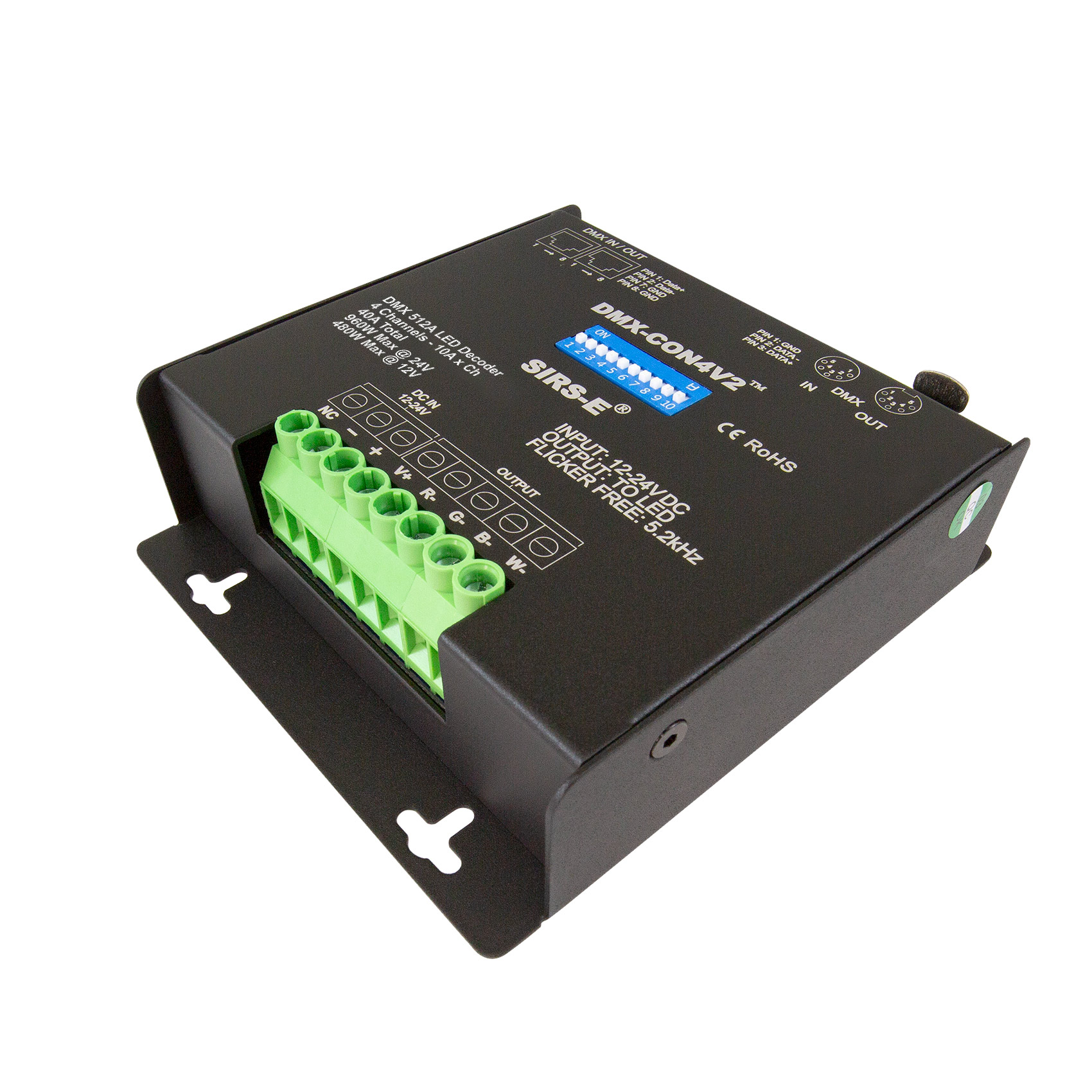 RGBW 4 Channel Power LED Controller – SIRS Inc.