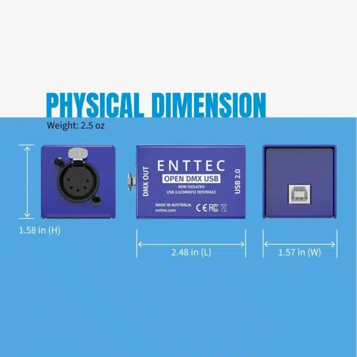 Enttec Open DMX USB Infographics 3