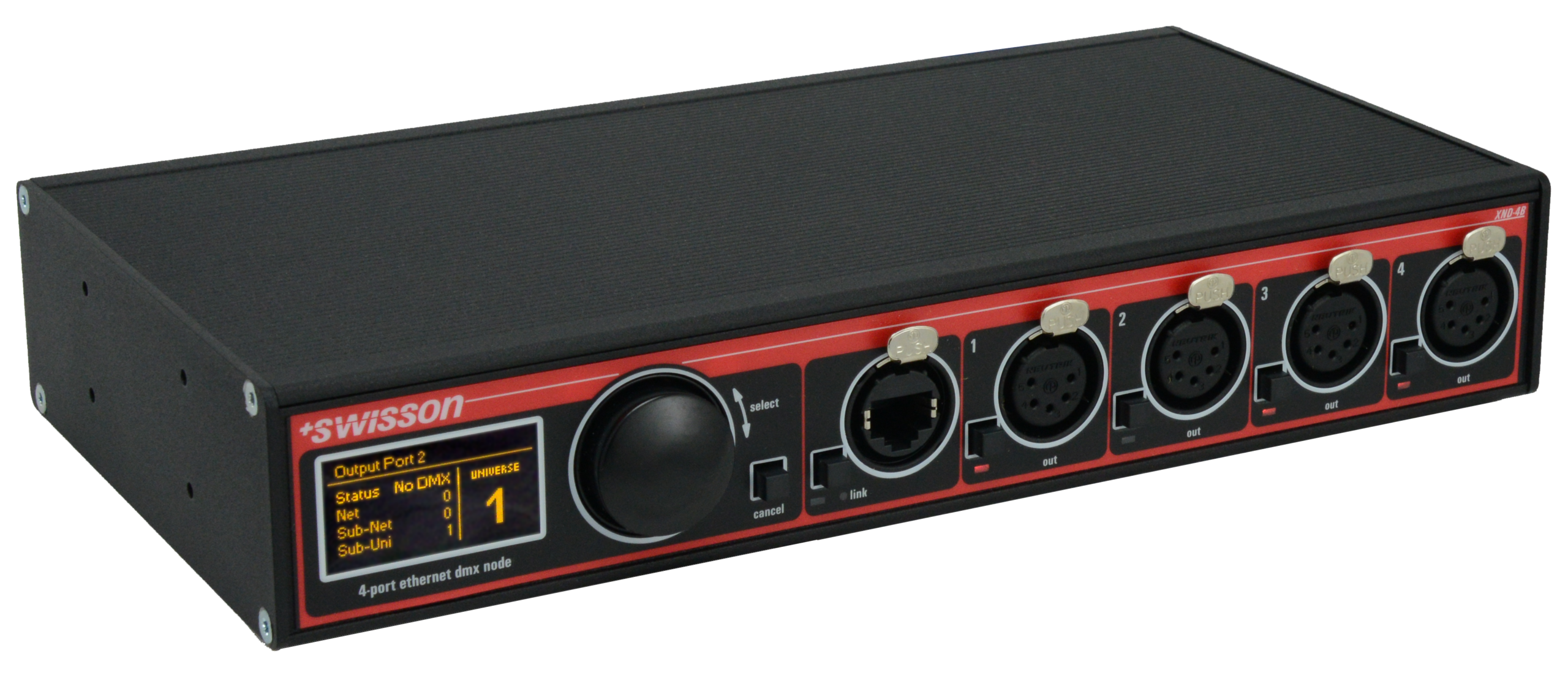 Swisson XND 4-Port Ethernet DMX Node - Image 3