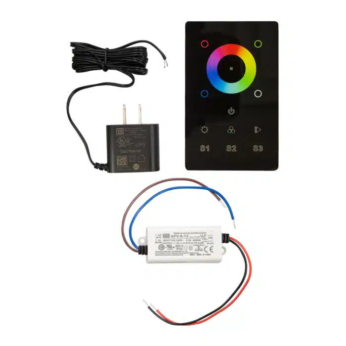 Black RGB & RGBW Controller