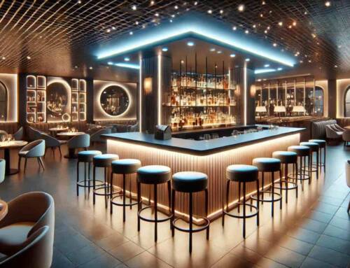 How to install LED lights in bar and restaurant furniture?