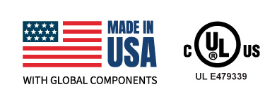 Made in USA and UL Listed