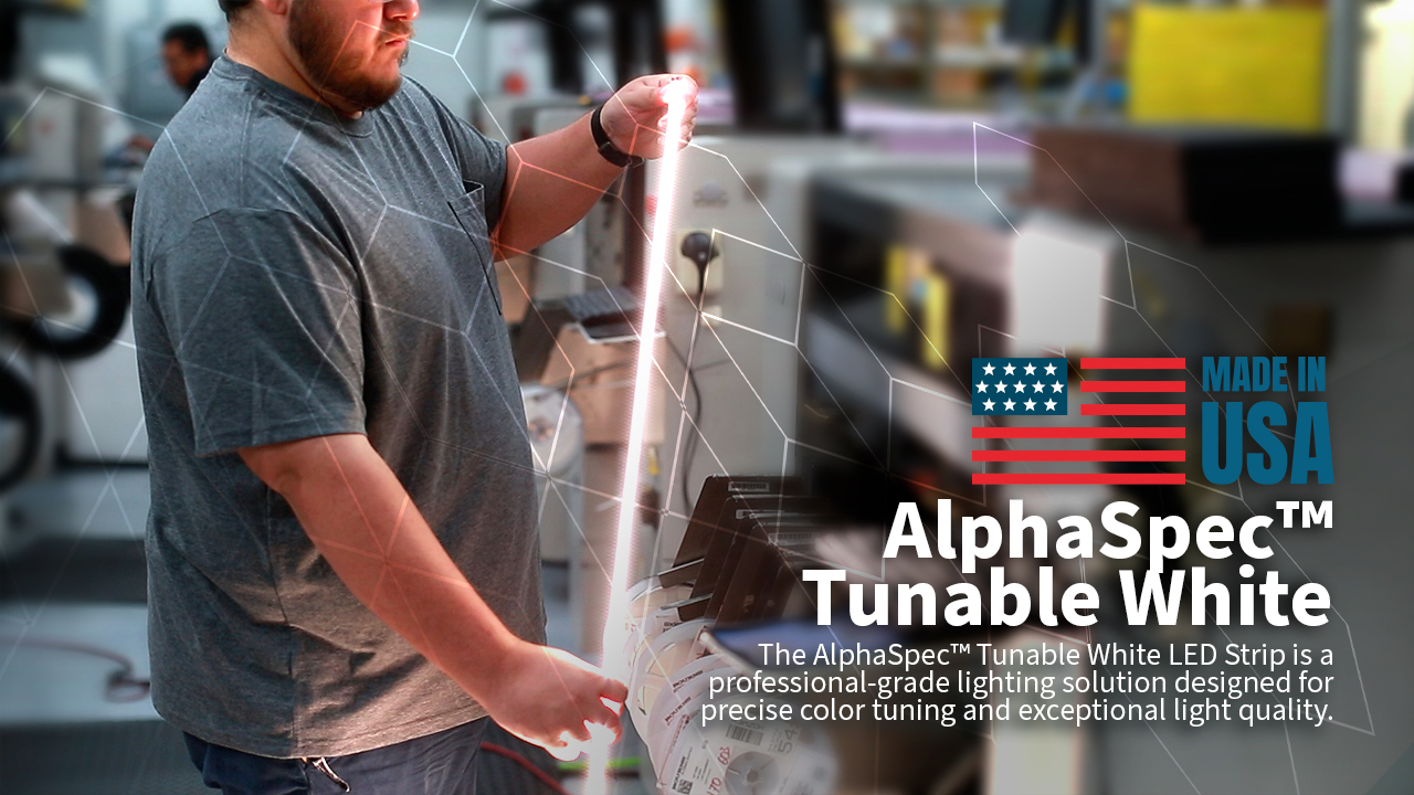 Introducing AlphaSpec Tunable White
