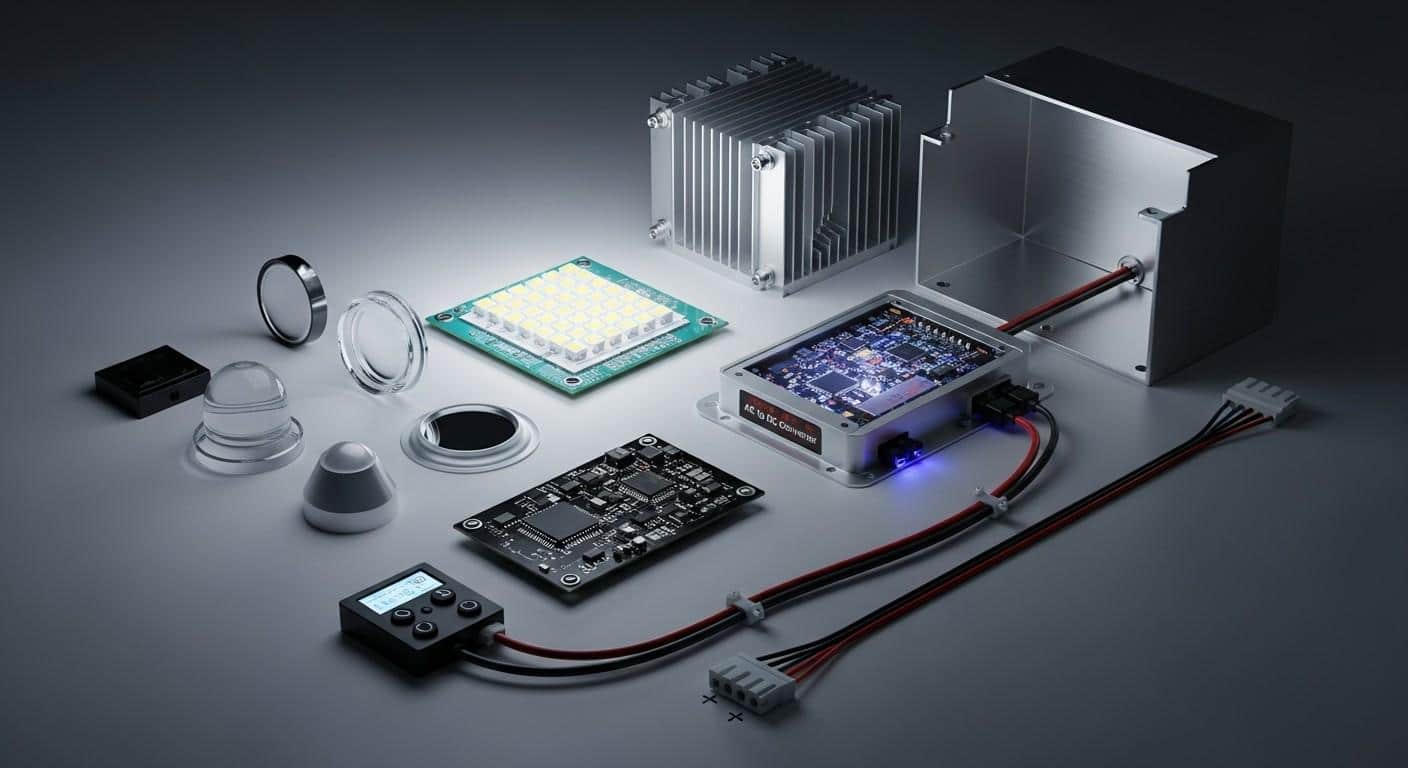 Light Component Design Key Components of Commercial LED Lighting Systems