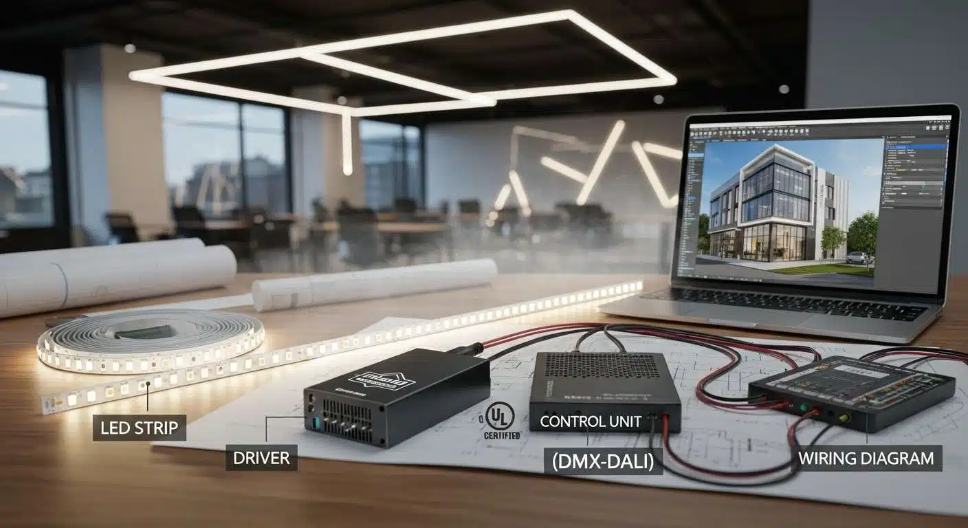 Why Linear LED Lighting Must Be Specified as a Complete System