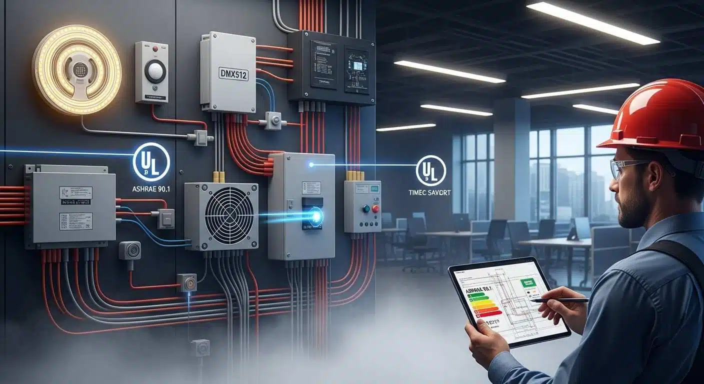 What Lighting Codes and Standards Apply to Commercial LED Projects