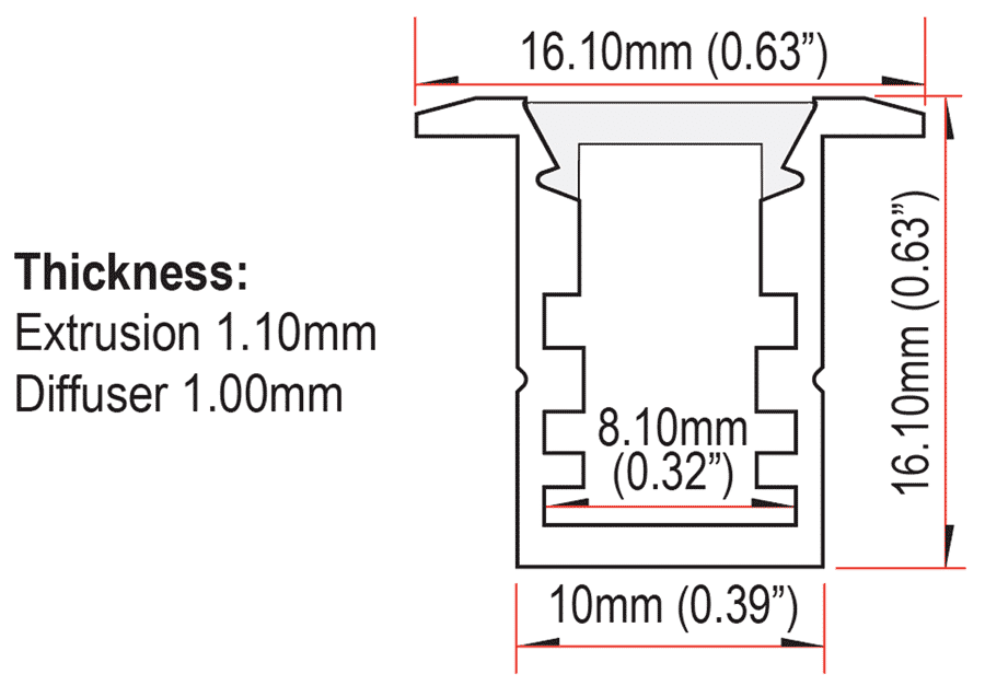 SE-RS1615_2 Extrusion Dimensions
